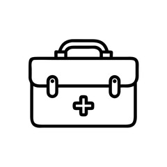 Icon of a doctorchest / first aid kit