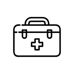 Icon of a doctorchest / first aid kit