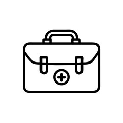 Icon of a doctorchest / first aid kit