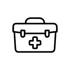 Icon of a doctorchest / first aid kit