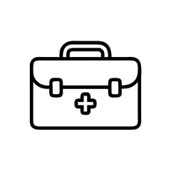 Icon of a doctorchest / first aid kit