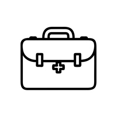 Icon of a doctorchest / first aid kit