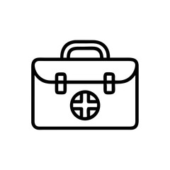 Icon of a doctorchest / first aid kit