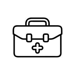 Icon of a doctorchest / first aid kit