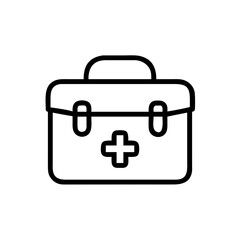 Icon of a doctorchest / first aid kit