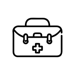 Icon of a doctorchest / first aid kit