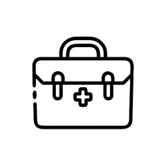 Icon of a doctorchest / first aid kit