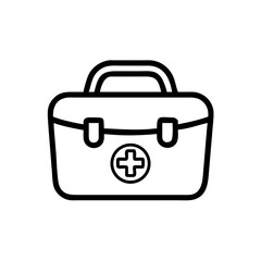Icon of a doctorchest / first aid kit