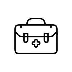 Icon of a doctorchest / first aid kit
