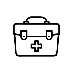 Icon of a doctorchest / first aid kit