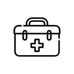 Icon of a doctorchest / first aid kit