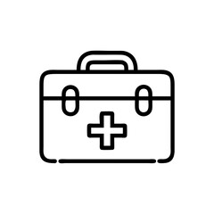 Icon of a doctorchest / first aid kit