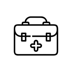 Icon of a doctorchest / first aid kit