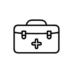 Icon of a doctorchest / first aid kit