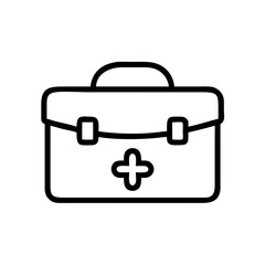Icon of a doctorchest / first aid kit