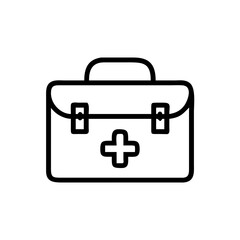 Icon of a doctorchest / first aid kit