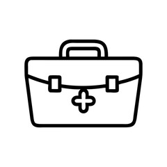 Icon of a doctorchest / first aid kit