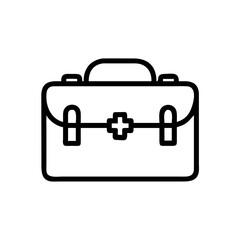 Icon of a doctorchest / first aid kit