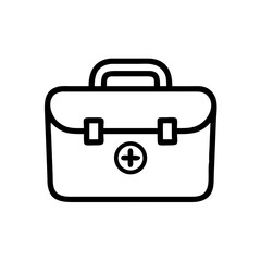 Icon of a doctorchest / first aid kit