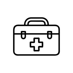 Icon of a doctorchest / first aid kit
