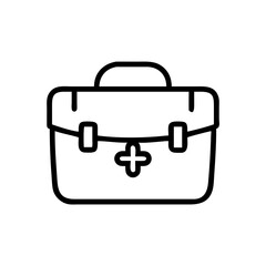 Icon of a doctorchest / first aid kit