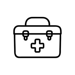 Icon of a doctorchest / first aid kit