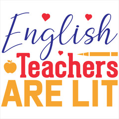 English teachers are lit