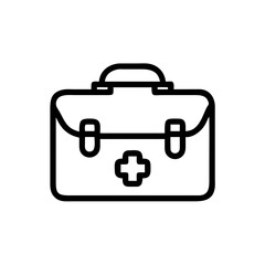 Icon of a doctorchest / first aid kit