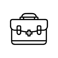 Icon of a doctorchest / first aid kit