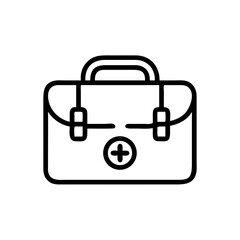 Icon of a doctorchest / first aid kit