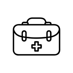 Icon of a doctorchest / first aid kit