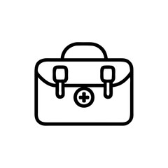 Icon of a doctorchest / first aid kit