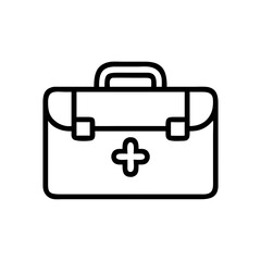 Icon of a doctorchest / first aid kit