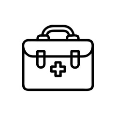 Icon of a doctorchest / first aid kit
