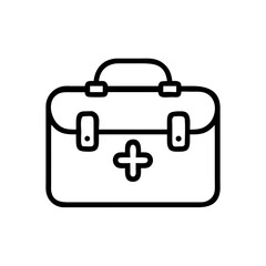 Icon of a doctorchest / first aid kit
