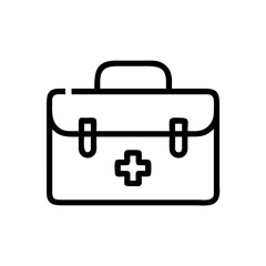 Icon of a doctorchest / first aid kit