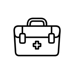 Icon of a doctorchest / first aid kit