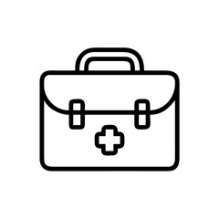 Icon of a doctorchest / first aid kit
