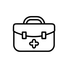 Icon of a doctorchest / first aid kit