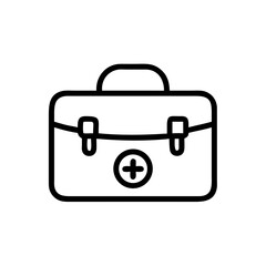 Icon of a doctorchest / first aid kit