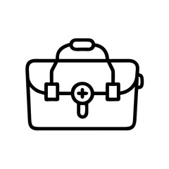 Icon of a doctorchest / first aid kit
