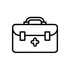 Icon of a doctorchest / first aid kit