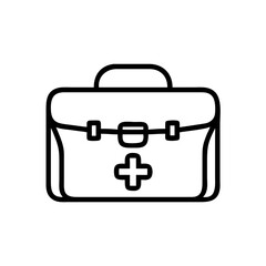 Icon of a doctorchest / first aid kit