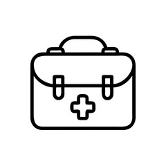 Icon of a doctorchest / first aid kit
