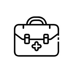 Icon of a doctorchest / first aid kit