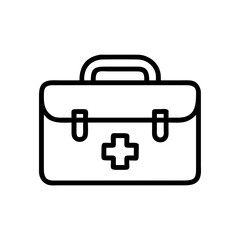 Icon of a doctorchest / first aid kit
