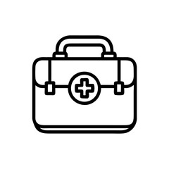 Icon of a doctorchest / first aid kit
