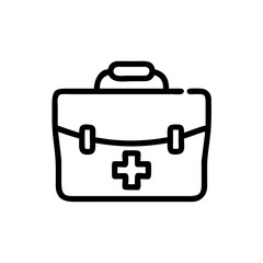 Icon of a doctorchest / first aid kit