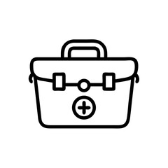 Icon of a doctorchest / first aid kit