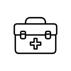 Icon of a doctorchest / first aid kit